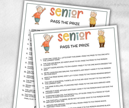 Senior Pass the Prize, Family Game Night, Dementia Activity, Retirement Games, Senior Citizens, Nursing Home Game, Senior Pass the parcel-Holidays -TheHustlingCatLady-Party Games