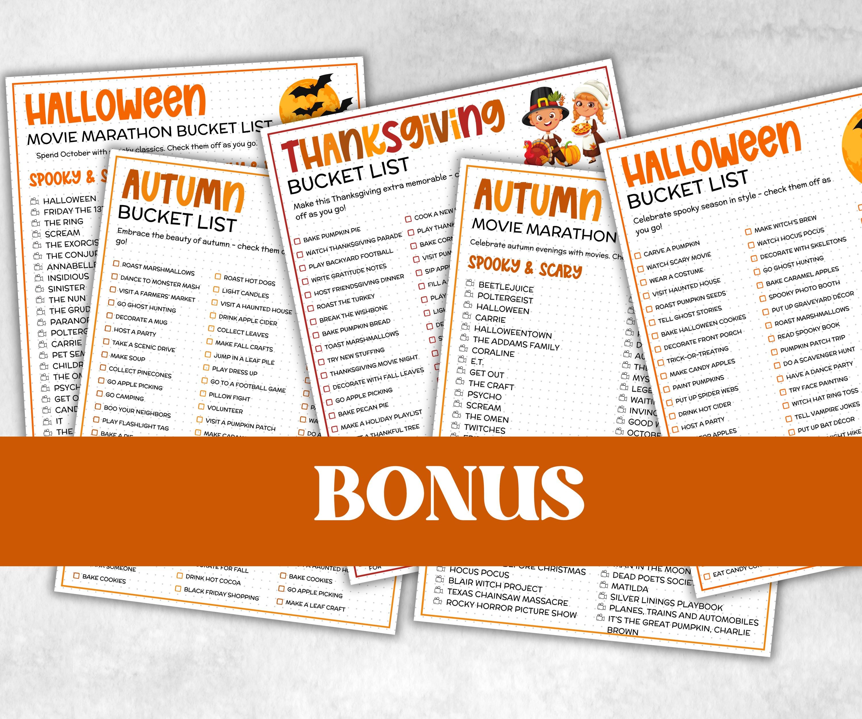 Fall Games Bundle, fall Season, Autumn Match UpTrivia Game, , Senior Game night, family game activity, Kids Teen Adult party guess games-Thanksgiving -TheHustlingCatLady-Party Games
