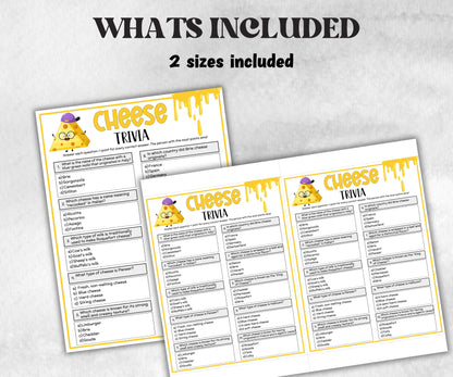 Wine Cheese Party, Wine Cheese Tasting, Wine Party Trivia, Senior Game Night, Office Party Idea, Bridal Shower, Printable Dinner Party Games-Holidays -TheHustlingCatLady-Party Games