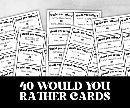 Elderly Retirement games bundle, senior birthday memory game, Senior Living trivia, brain teasers, activity for seniors, grandparents games-Holidays -TheHustlingCatLady-Party Games