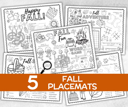Fall Games Bundle, fall Season, Autumn Match UpTrivia Game, , Senior Game night, family game activity, Kids Teen Adult party guess games-Thanksgiving -TheHustlingCatLady-Party Games