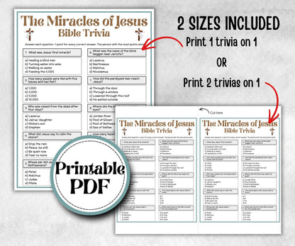 The Miracles of Jesus - Bible Trivia