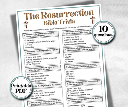 Bible The Resurrection Trivia