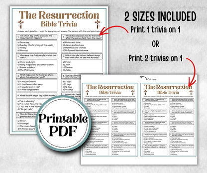 Bible The Resurrection Trivia