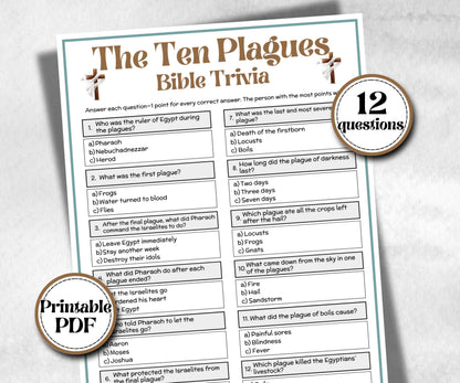 The Ten Plagues - Bible Trivia