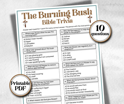 The Burning Bush - Bible Trivia