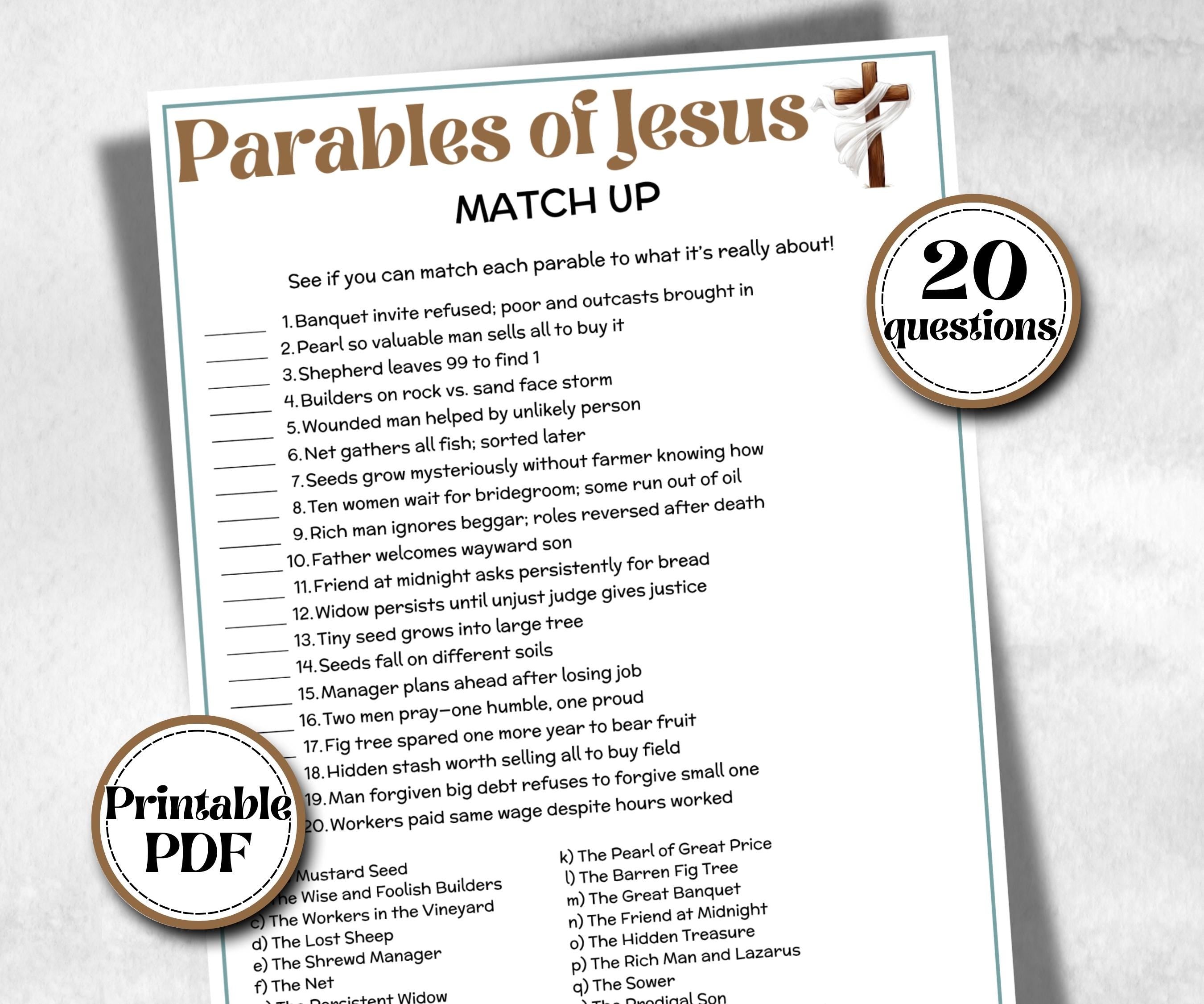 Women of the Bible Trivia, Sunday School, Bible Study riddles, Holiday Party Games, Bible Camp, womens retreat group, preschool curriculum