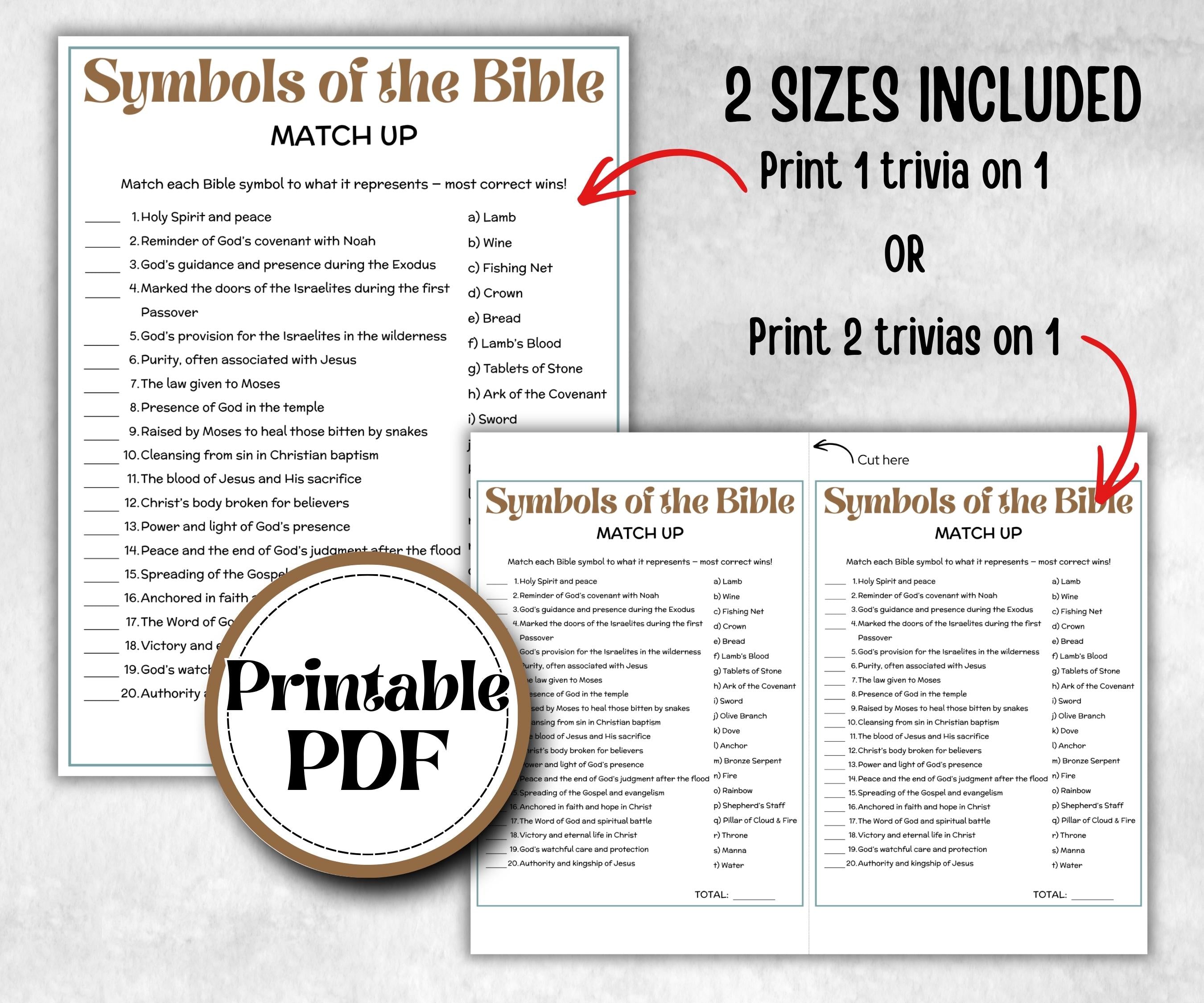 Women of the Bible Trivia, Sunday School, Bible Study riddles, Holiday Party Games, Bible Camp, womens retreat group, preschool curriculum