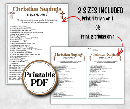 Christian Sayings, Bible Study riddles, Holiday Bible Camp, womens retreat group, New Testament, Old Testament, Preschool Curriculum quiz
