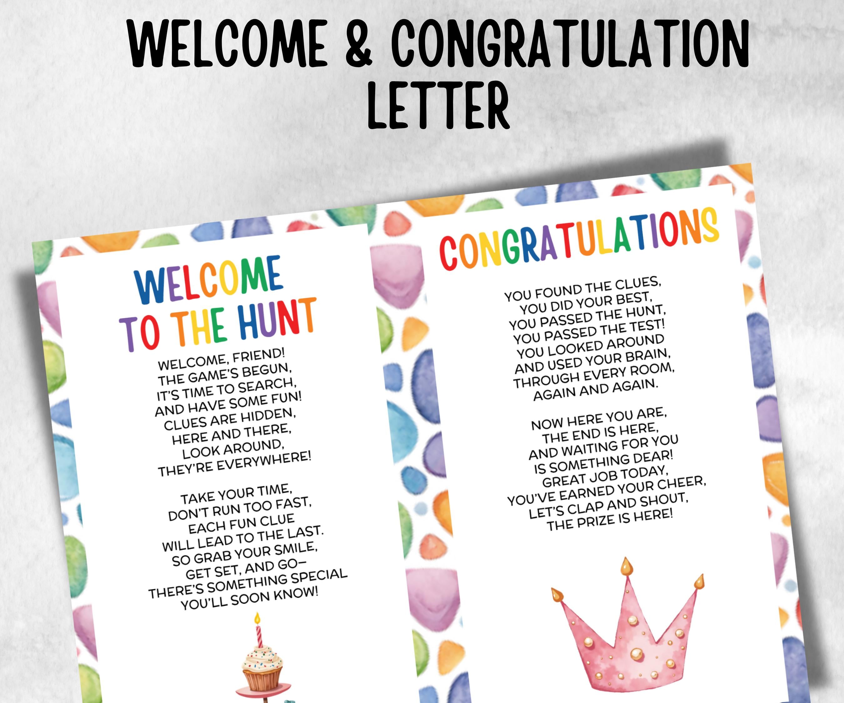 Birthday Indoor Treasure Hunt for kids, 12 hunt Clues, Boy Girl Birthday, game for older kid, milestone birthday gift, tricky treasure hunt
