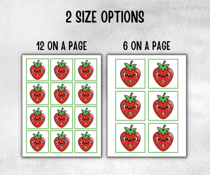 Strawberry Scavenger Hunt for kids, backyard hunt, Fruits themed shower, kids birthday, tea party, spring yard, garden party icebreaker idea