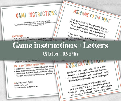 Senior Living Indoor Outdoor Scavenger Hunt, Birthday game for senior citizens, milestone birthday gift, treasure hunt, fun retirement,