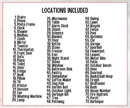 Teen Tween Indoor Outdoor Birthday Scavenger Hunt, Boy Girl Birthday, game for older kid, milestone birthday gift, tricky treasure hunt