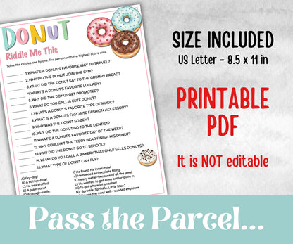 Donut Jokes and Riddles, Sweet and treats, spring yard, garden party icebreaker ideas, garden tea party, Doughnut Bar, office event, pancake