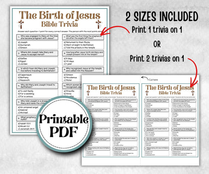 The Birth of Jesus - Bible Trivia