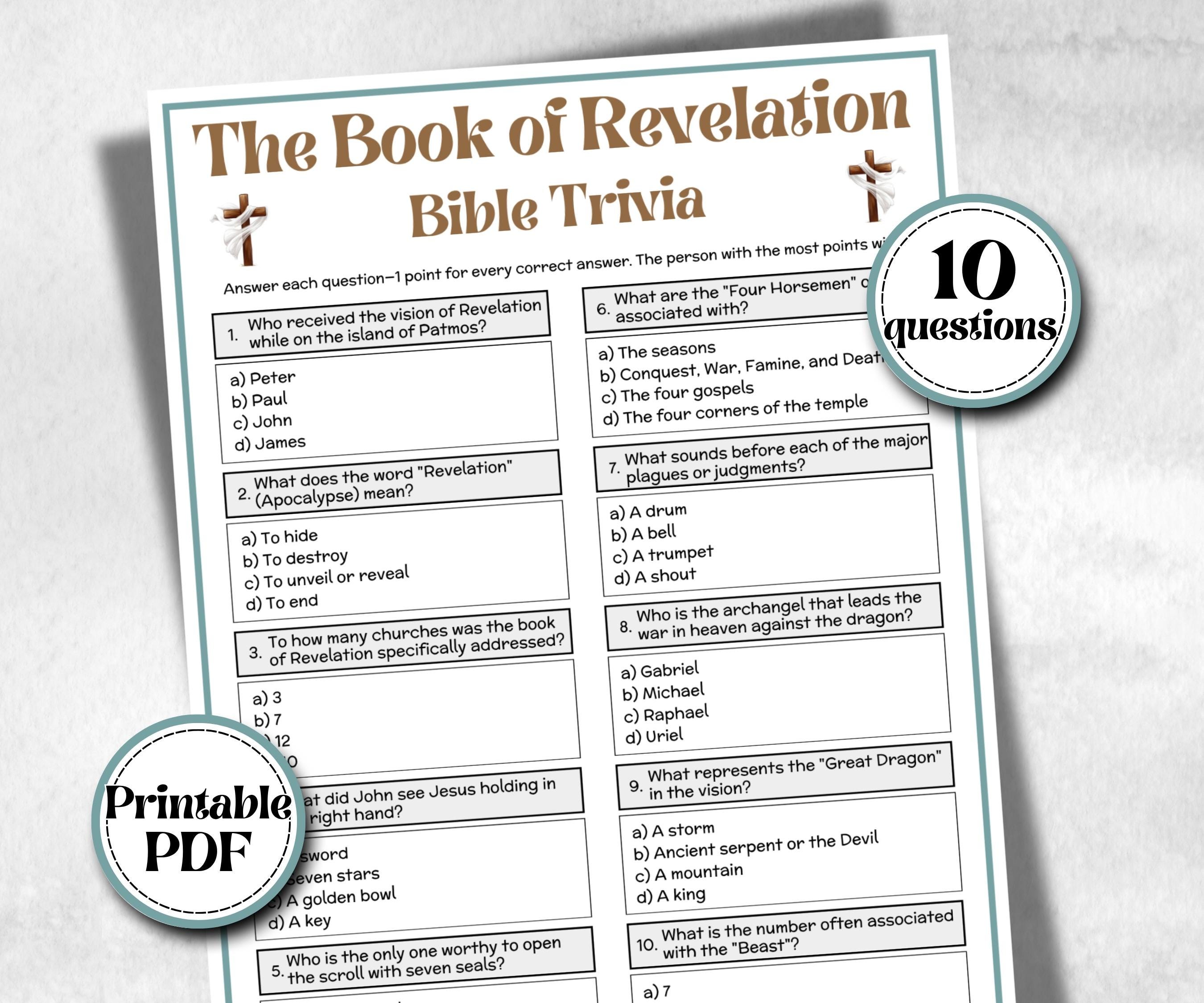 Bible - The Book of Revelation Trivia