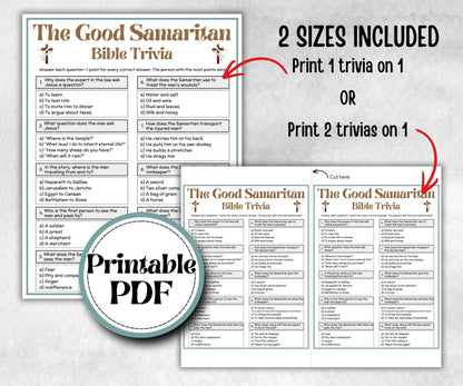 Bible - The Good Samaritan Trivia
