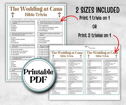 The Wedding at Cana Trivia