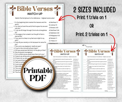 Bible Verses Trivia, Sunday School, Bible Study riddles, Holiday Party Games, Bible Camp, womens retreat group, preschool church curriculum