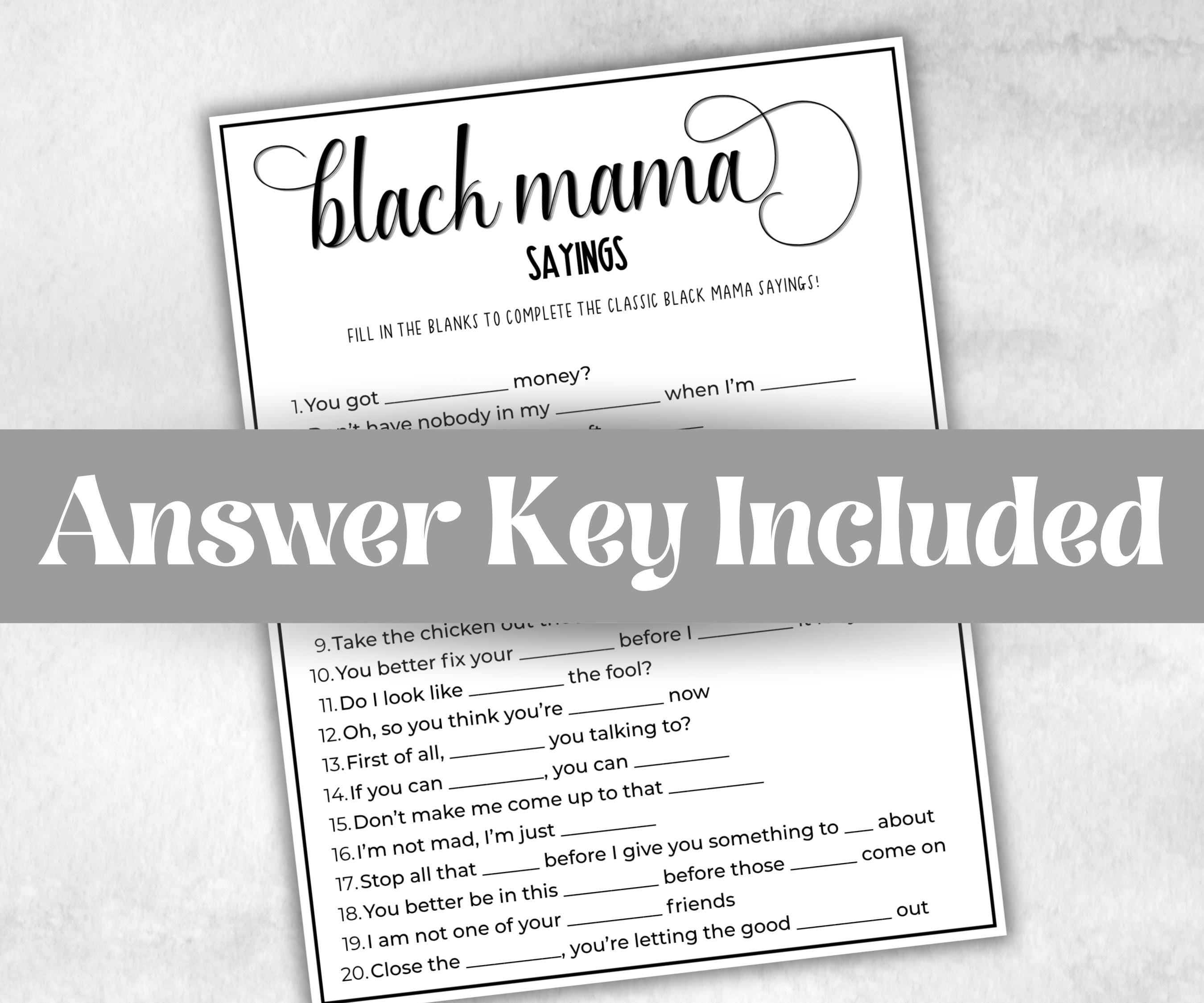 Black history Games Bundle, iconic tv shows quiz, family game night, office team building, african american, black independence, heritage