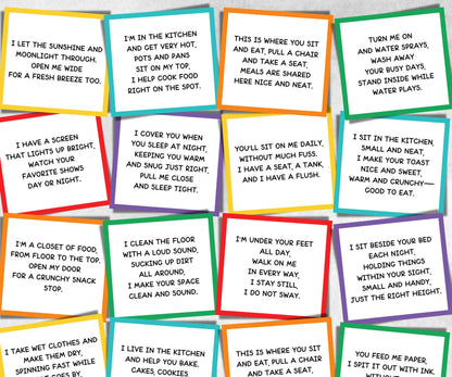 Kids Indoor Outdoor Scavenger Hunt for kids, Boy Girl Birthday, game for older kid, milestone birthday gift, tricky treasure hunt, 78 clues