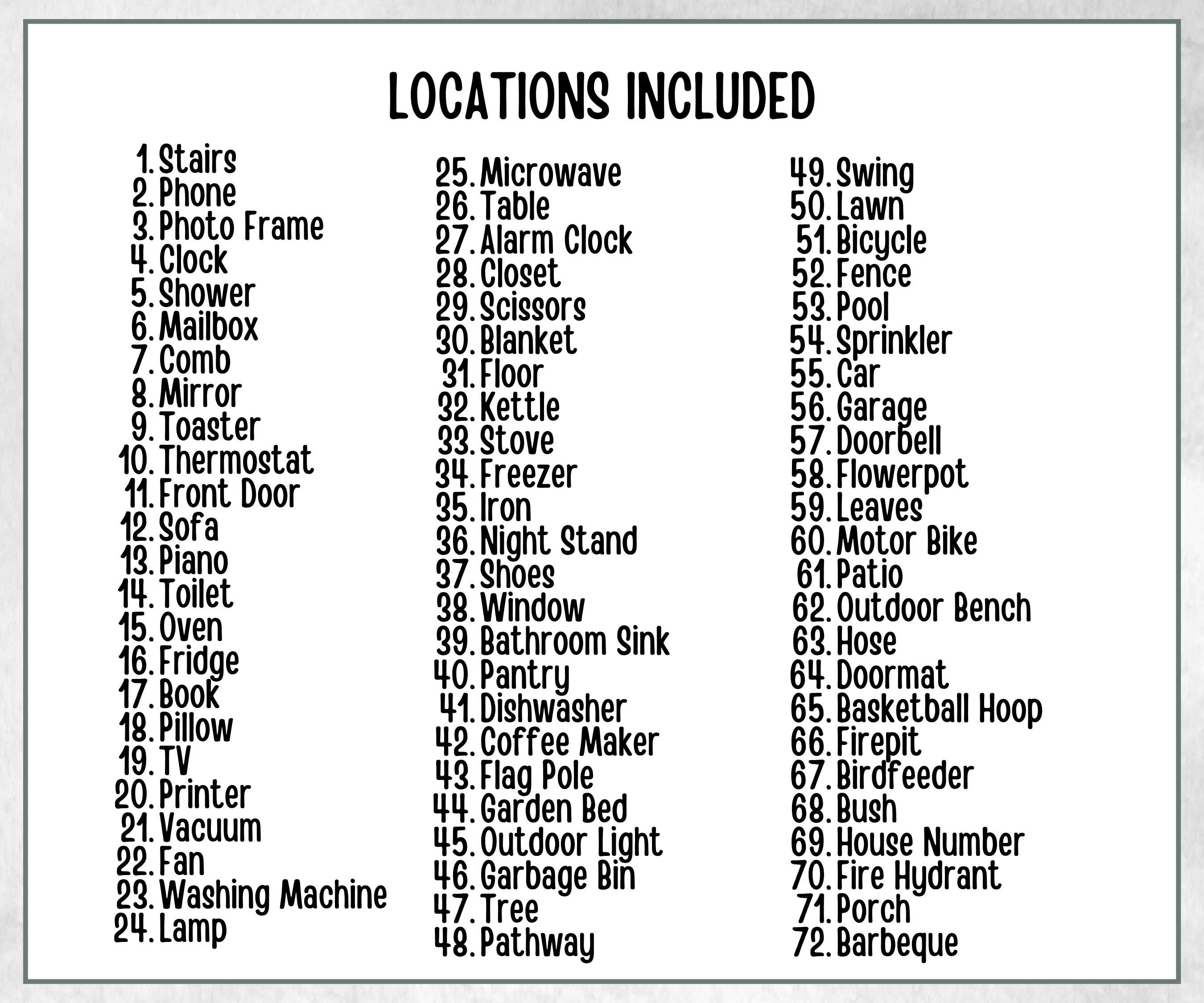 Adult Indoor Outdoor Scavenger Hunt for kids, Birthday game for older kid, milestone birthday gift, tricky treasure hunt, tricky hard riddle