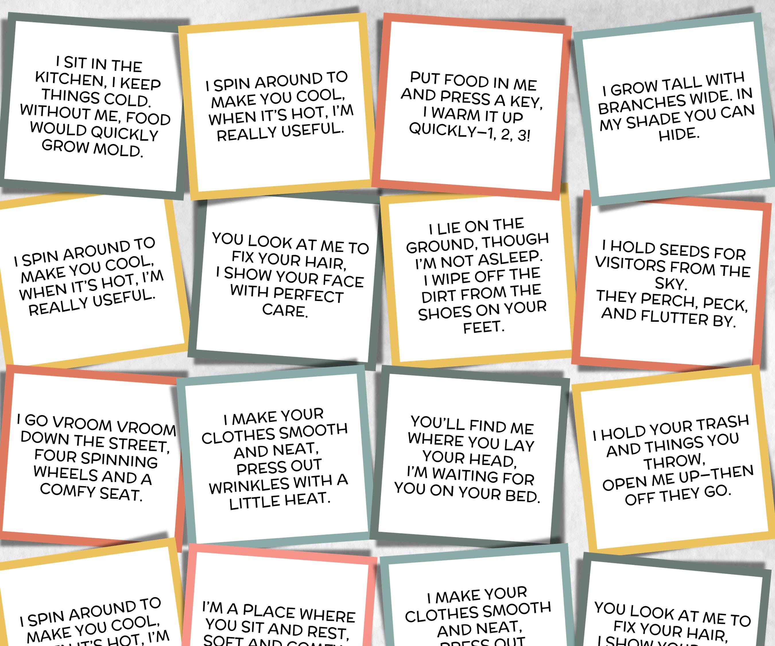 Senior Living Indoor Outdoor Scavenger Hunt, Birthday game for senior citizens, milestone birthday gift, treasure hunt, fun retirement,
