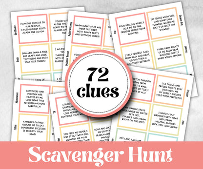 Teen Tween Indoor Outdoor Birthday Scavenger Hunt, Boy Girl Birthday, game for older kid, milestone birthday gift, tricky treasure hunt