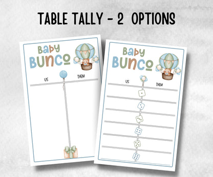 Green Baby Bear Bunco, funny Girl Boy dice, Score Sheet, Ghost player, Tally Sheets, minimalist mother to be quiz, team group challenge