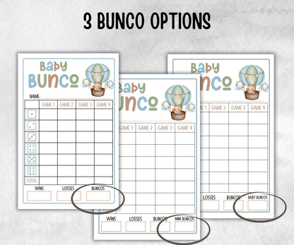 Green Baby Bear Bunco, funny Girl Boy dice, Score Sheet, Ghost player, Tally Sheets, minimalist mother to be quiz, team group challenge