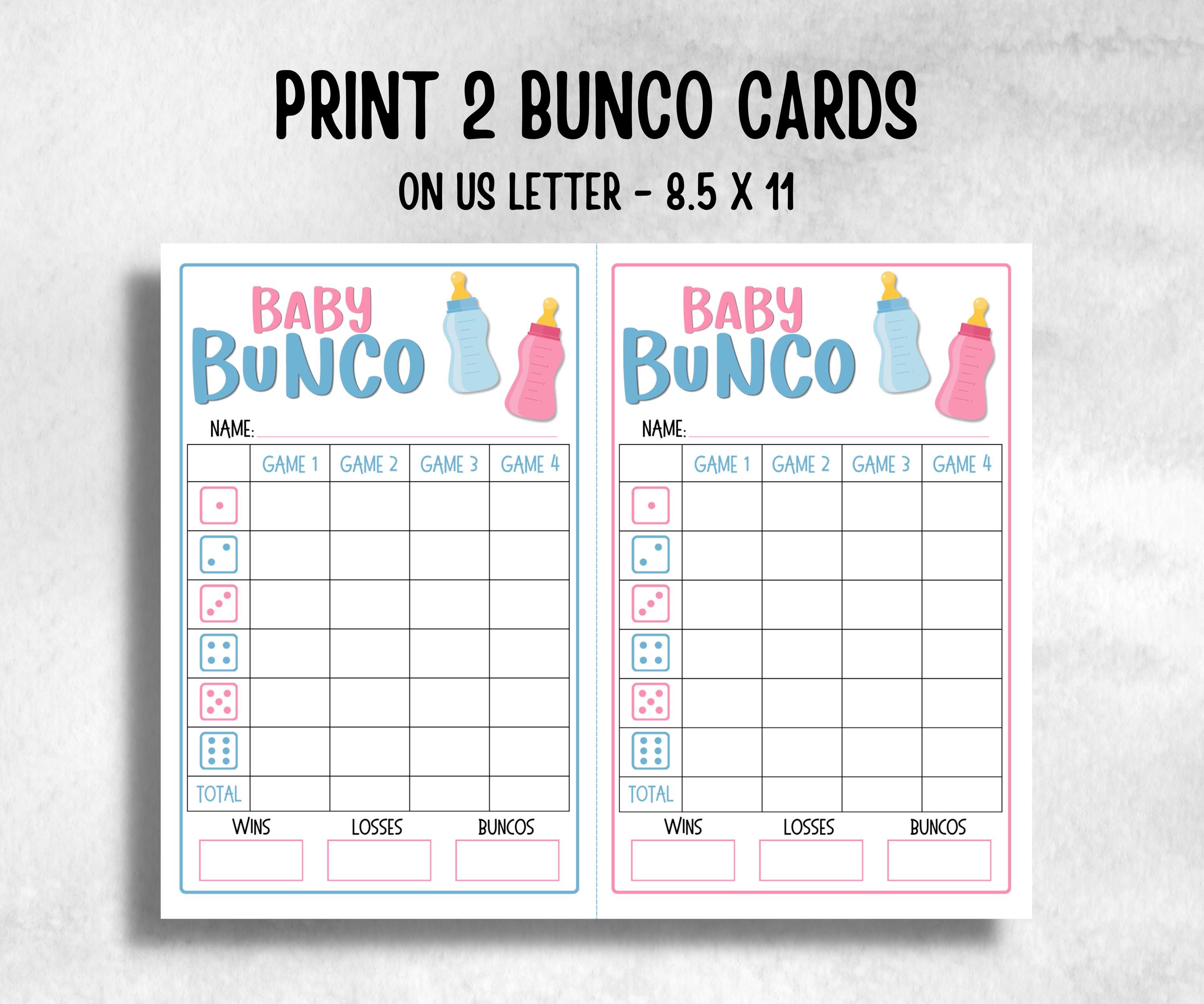 Gender Reveal Bunco, Pastel Shower, Coed printable Pregnancy Game, expecting mom dad quiz gift, tally sheets, ghost player, score sheets