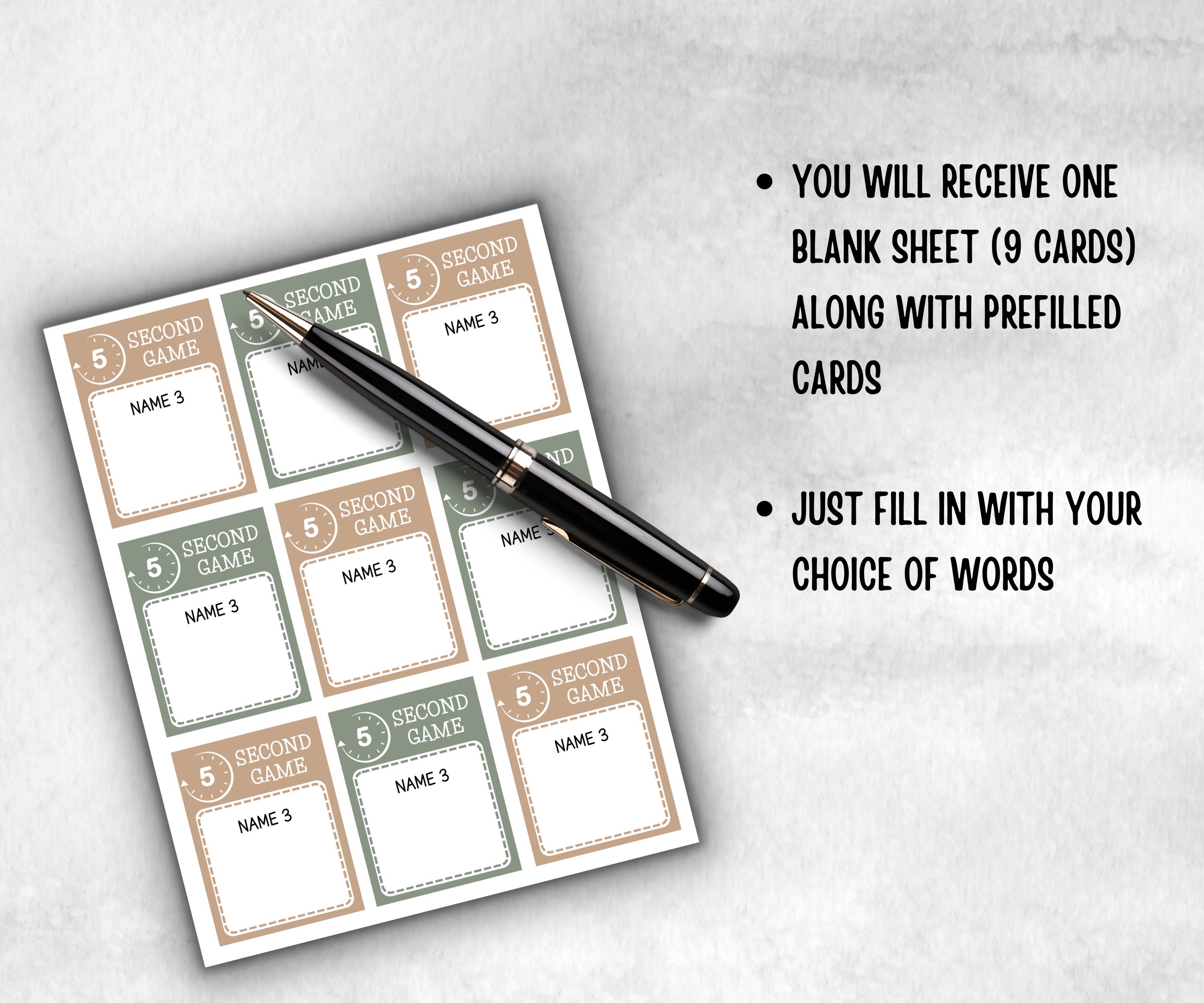 Green Baby Shower 5 second game, Funny Shower, Girl Boy Shower, expecting mom dad gift, minimalist mother to be quiz, team guess challenge