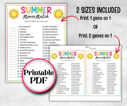 Summer Games Bundle, Family Game Night, Ice breaker, beach party, breakfast, Road Trips, pool party BBQ, Would you rather, kids teens tweens