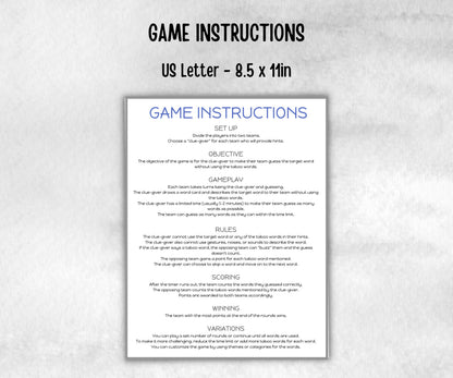 Office Work Forbidden Words, Word Ban, Office Teambuilding, Coworker Birthday, Retirement Party, Welcome Party, Office Group Party Game