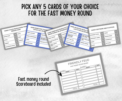 Office Work Friendly Feud, Office Teambuilding, Coworker Retirement, Birthday Party, Welcome Party, Office Group Party, Jeoparty style game