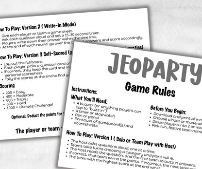 Office Work Jeoparty, Office Teambuilding, Coworker Retirement, Birthday Party, Welcome Party, Office Group Party, Friendly Feud Group game