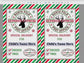 Editable Elf Shipping Label Template 5.5X8.5 | Elf Mail | Elf Mischief | Sleigh Mail Label | Elf Arrival I editable Christmas Gift Labels